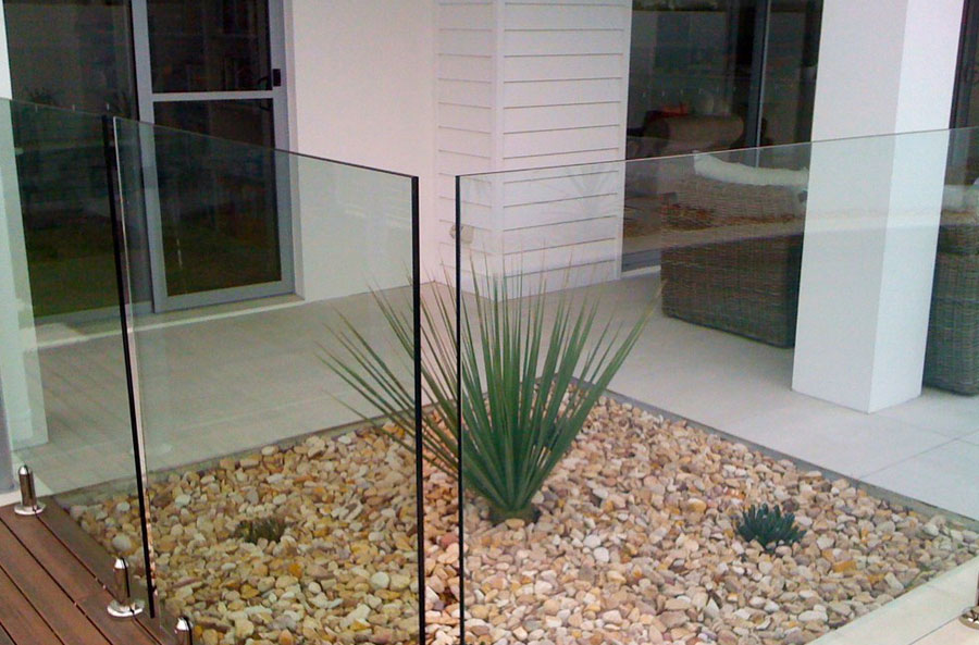 railings made out of glass Frenchs Forest